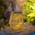Solar Rattan Hanging Lantern
