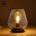 Nordic Metal Hollow Cage Lantern