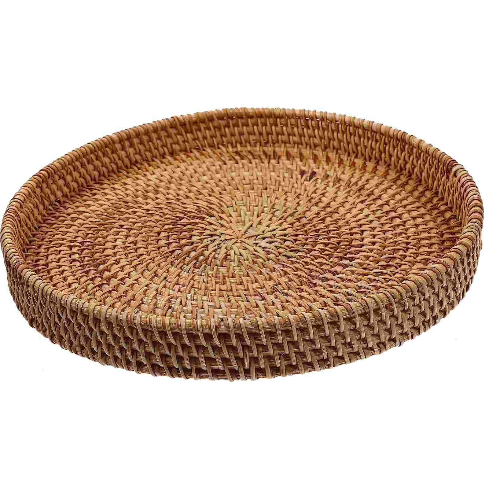 Rattan Modern Wicker Storage Tray