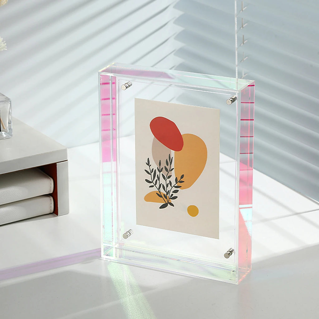 Modern Clear Photo Frame Stand