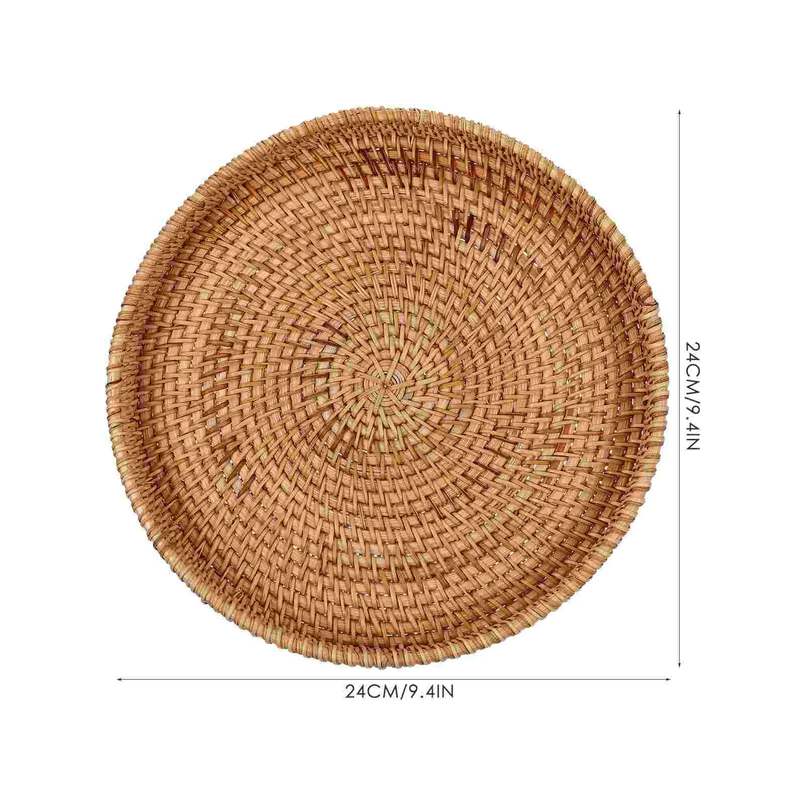 Rattan Modern Wicker Storage Tray