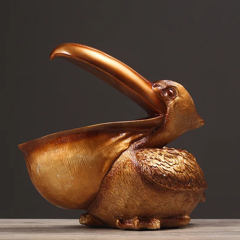 Tropical Pelican Home Accent Bowl