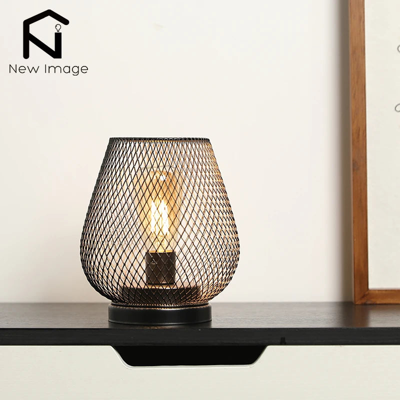 Nordic Metal Hollow Cage Lantern
