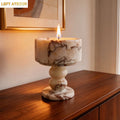 Marble Candle Holder for Home