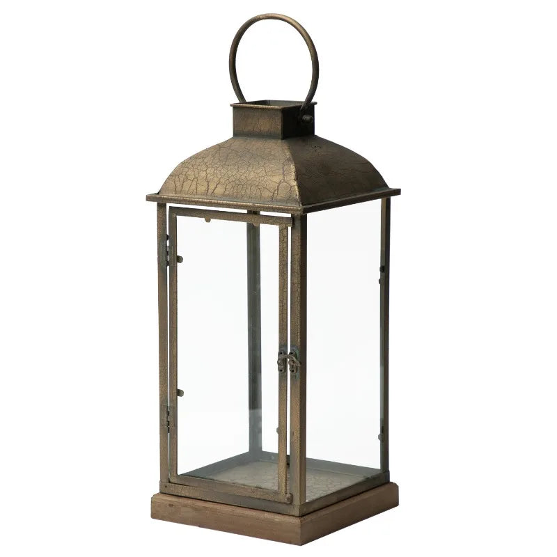 Nordic Iron Glass Lantern