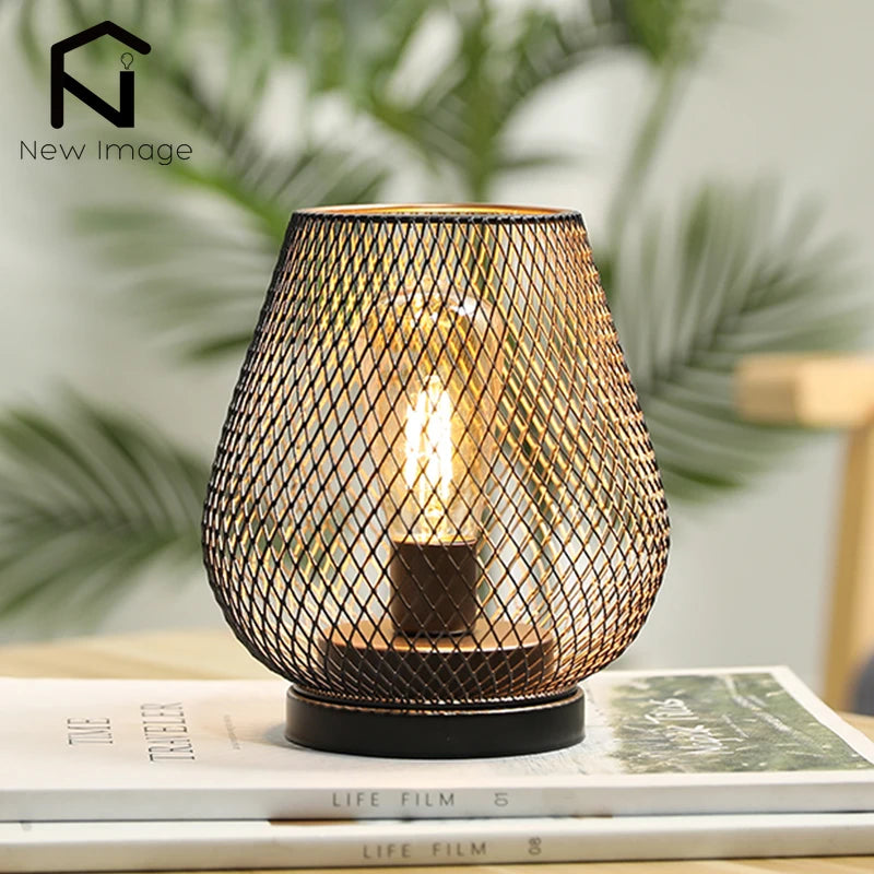 Nordic Metal Hollow Cage Lantern