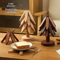 Solid Wood Heatproof Table Pad Trivet