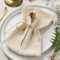 Rustic Cotton Napkin Set of 10