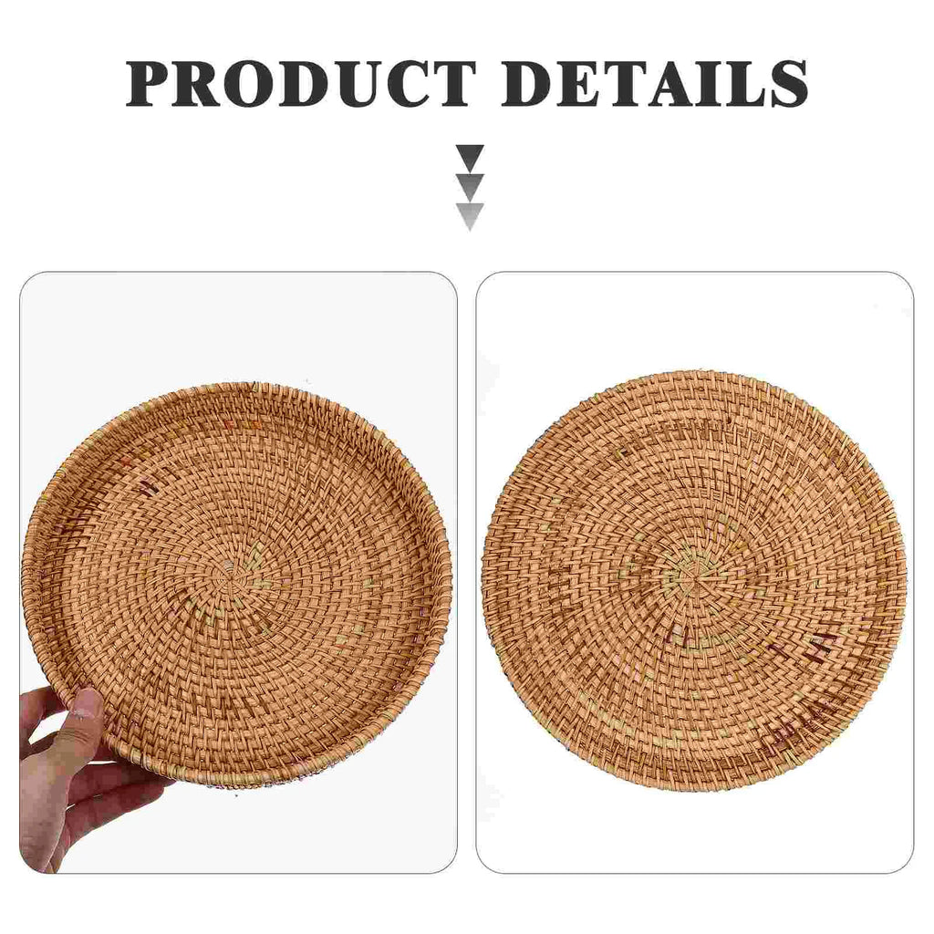 Rattan Modern Wicker Storage Tray