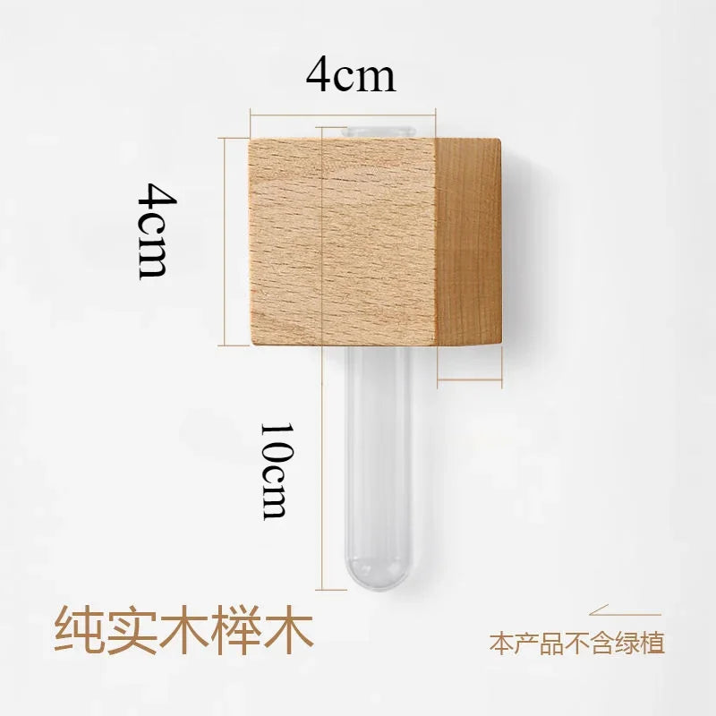 Magnetic Test-Tube Wall Vase Sticker