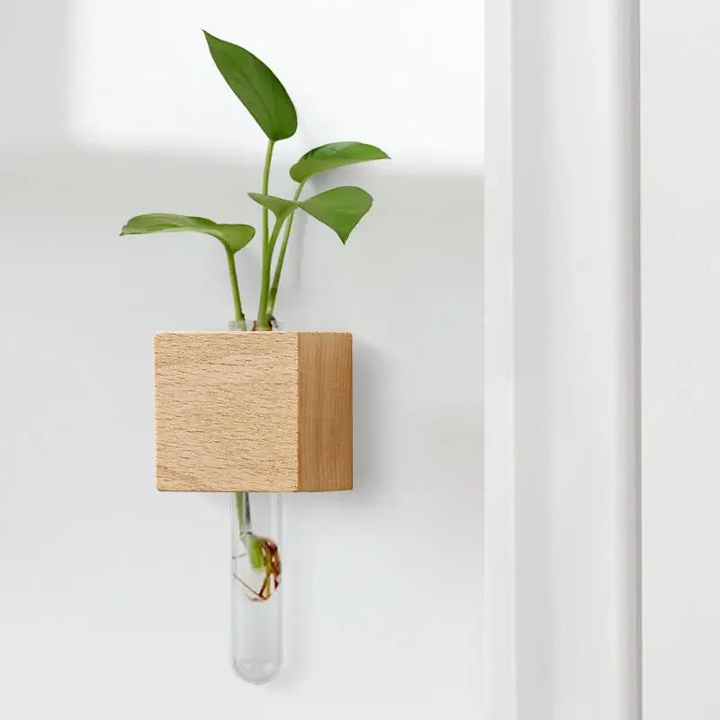 Magnetic Test-Tube Wall Vase Sticker