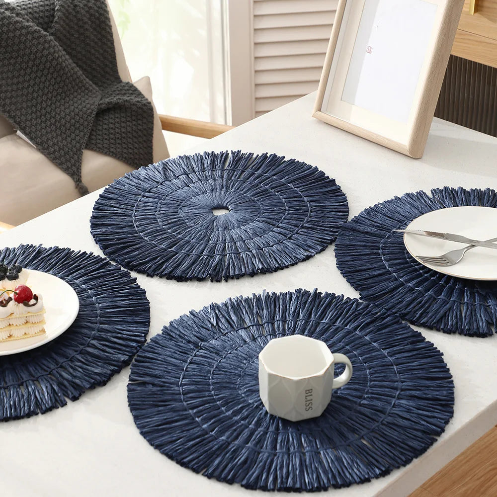 Rustic Handwoven Table Placemat Each
