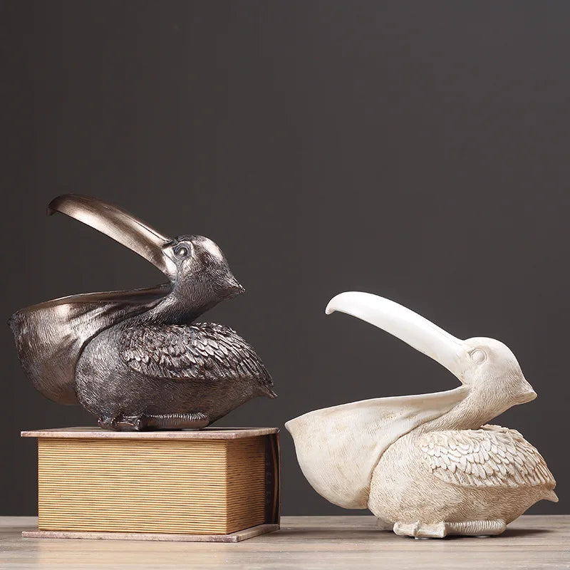 Tropical Pelican Home Accent Bowl