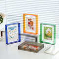 Modern Clear Photo Frame Stand