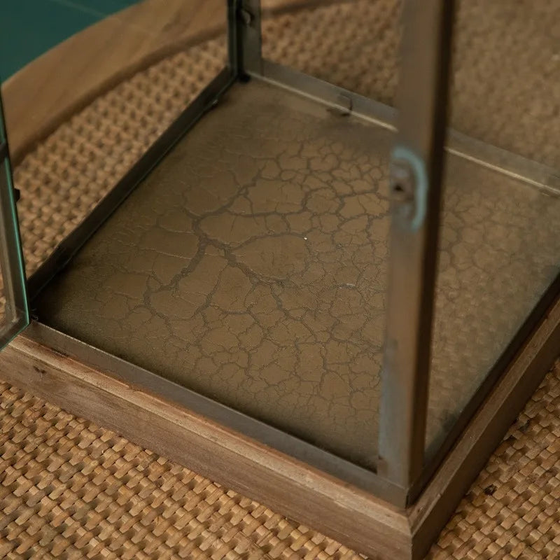 Nordic Iron Glass Lantern