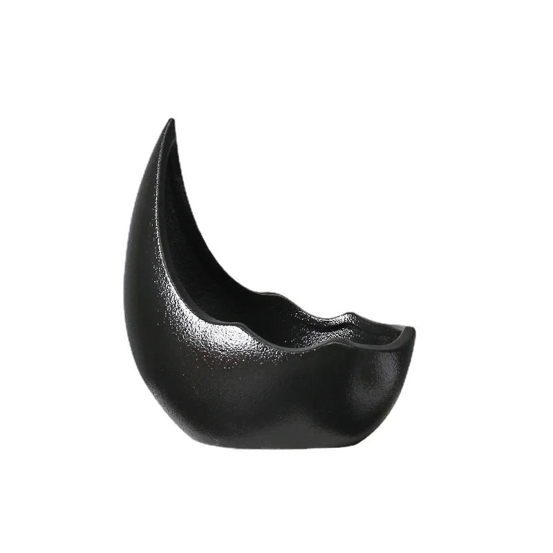 Rhino Horn Ceramic Desk Planter