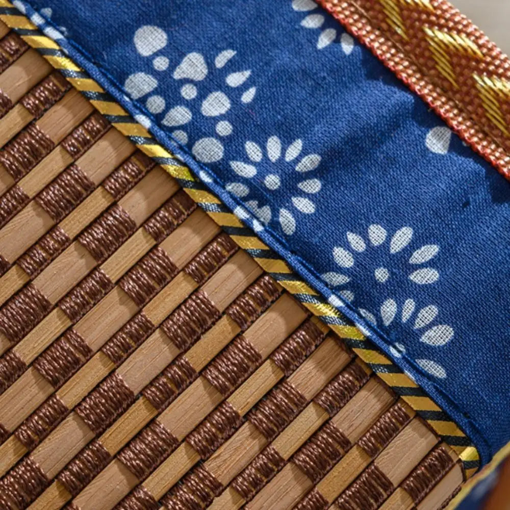 Woven Bamboo Folding Basket