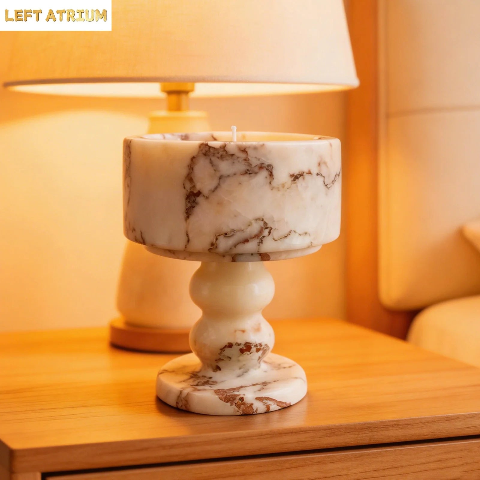 Marble Candle Holder for Home